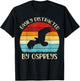 Vintage Osprey Bird Lover Easily Distracted By Ospreys T-Shirt - T-Shirt | Black
