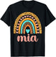 Mia Mia Name Birthday Shirt Gift T-Shirt - T-Shirt | Black