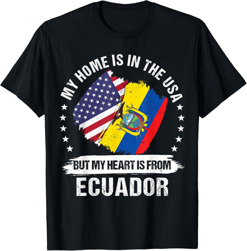 American Patriot Ecuador Flag American Ecuadorian Roots
