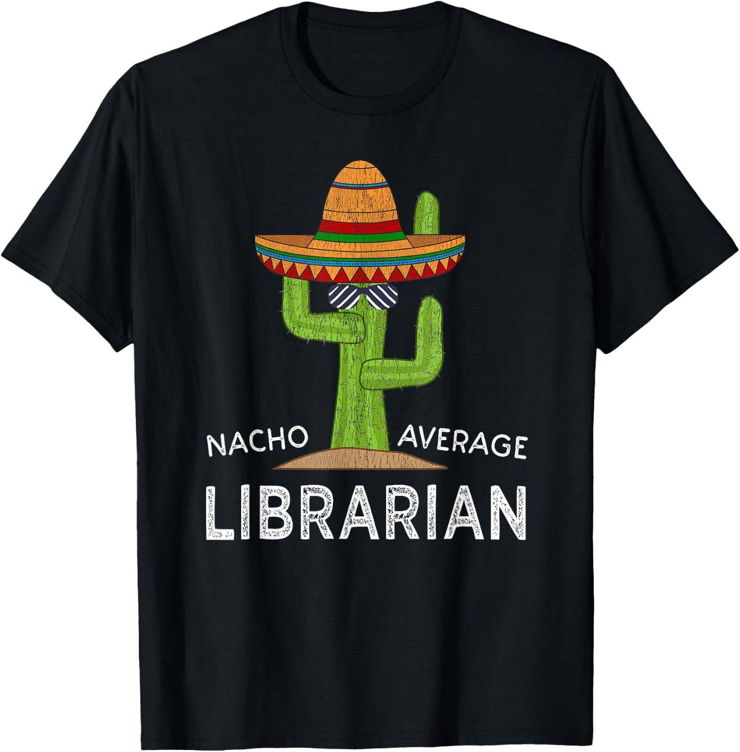 Cute Fun Library Worker Funny Librarian T-Shirt - T-Shirt | Black
