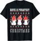 Have a Purrfect Christmas Ugly Christmas Cat women men kids T-Shirt - T-Shirt | Black