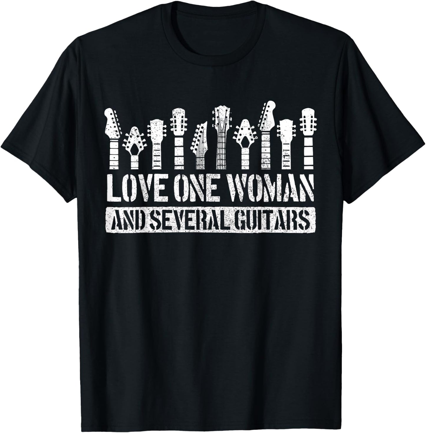 Guitar Funny Guitarist Saying Musician Guitar T-Shirt - T-Shirt | Black