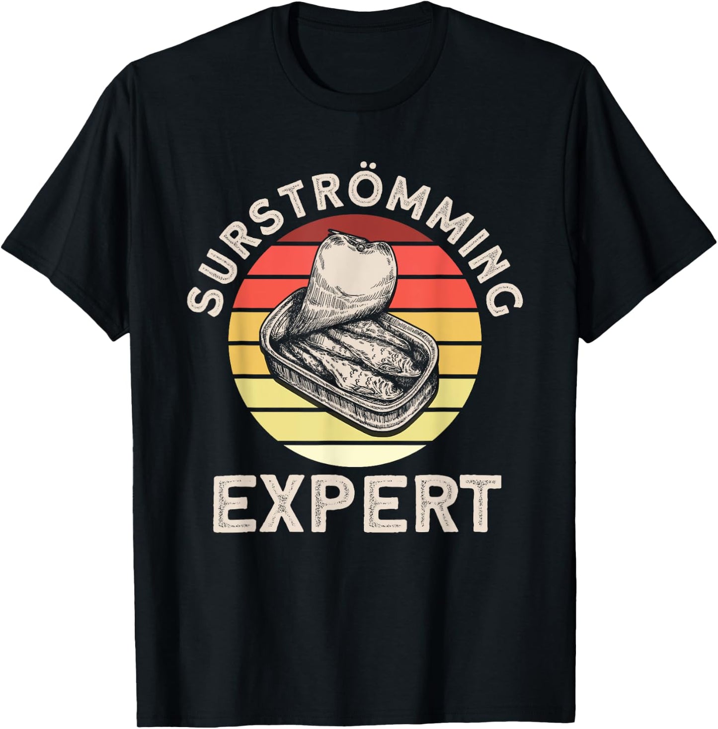 Surströmming Expert Swedish Surströmming T-Shirt - T-Shirt | Black