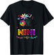 I Love Being Called Nini Daisy Flower Cute Mother's Day T-Shirt - T-Shirt | Black