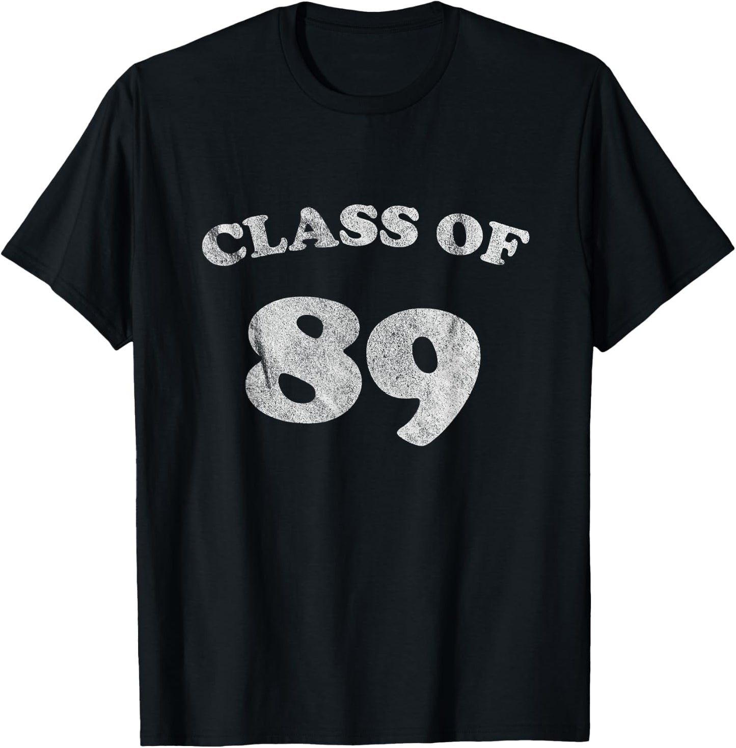 1989 Retro Class of 89 T-Shirt - T-Shirt | Black