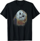 Barn Owl Painting Owl Art T-Shirt - T-Shirt | Black