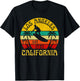 Los Angeles California Beach Surf Summer Vacation Vintage T-Shirt - T-Shirt | Black