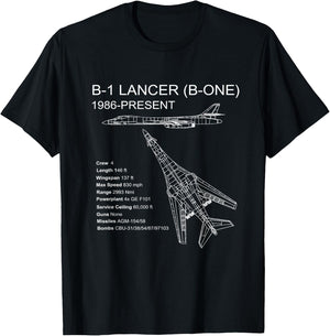 B-1 Lancer T-Shirt - T-Shirt | Black