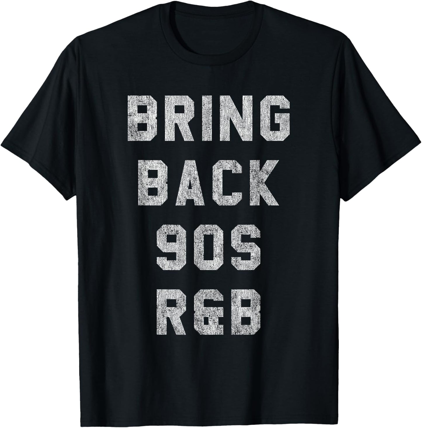 Bring Back 90s R&B T-Shirt - T-Shirt | Black