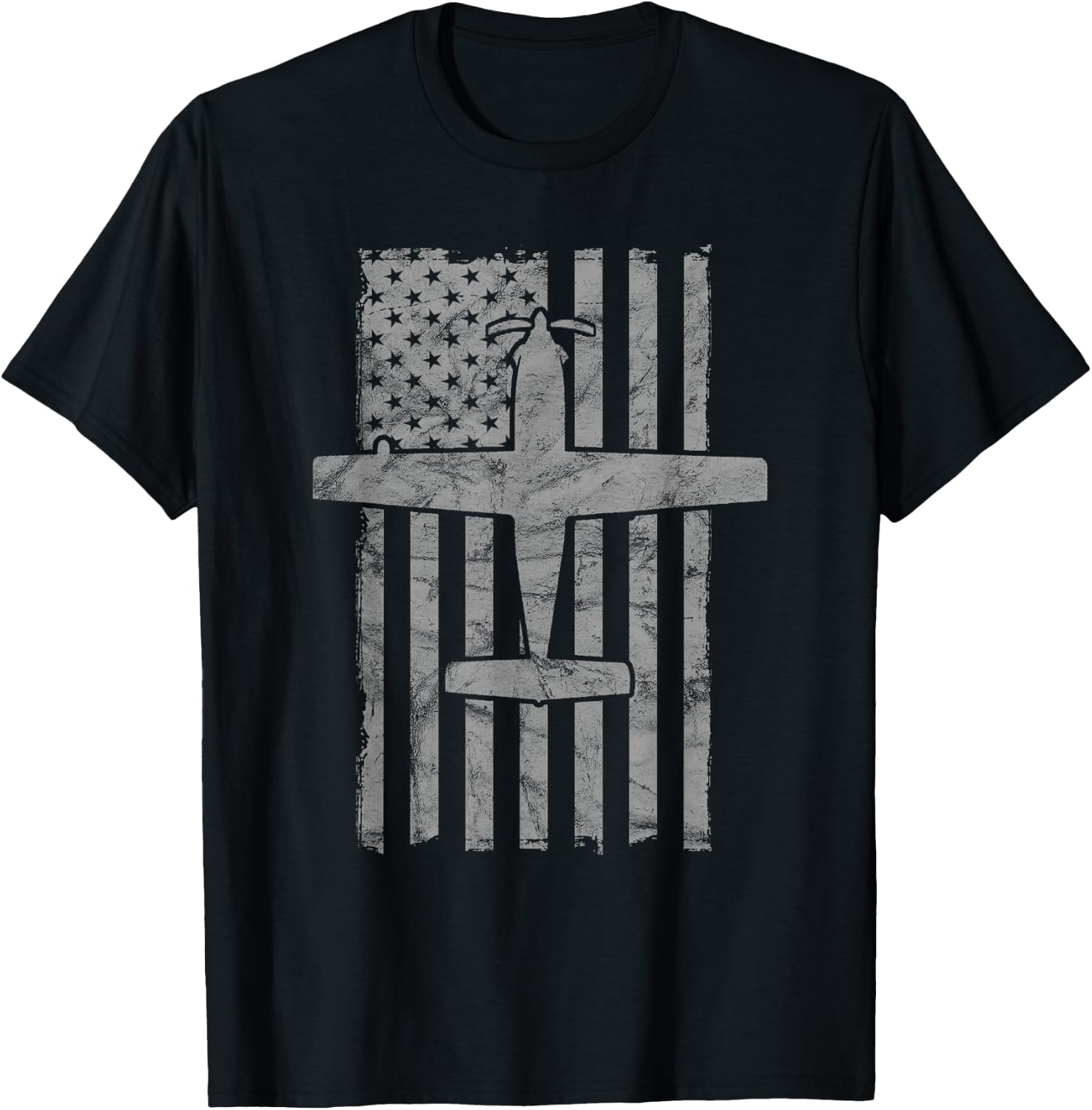 TBM 700 750 850 900 Aeroplane Vintage Flag Pilot T-Shirt - T-Shirt | Black