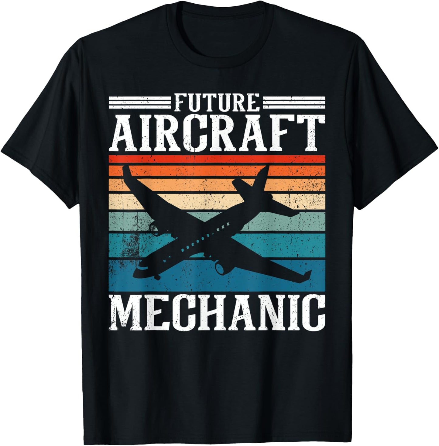 Aircraft Mechanic Apprenticeship Future Aircraft Mechanic T-Shirt - T-Shirt | Black