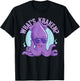 Funny Hipster Cryptids Sea Monster Octopus What's Kraken T-Shirt - T-Shirt | Black