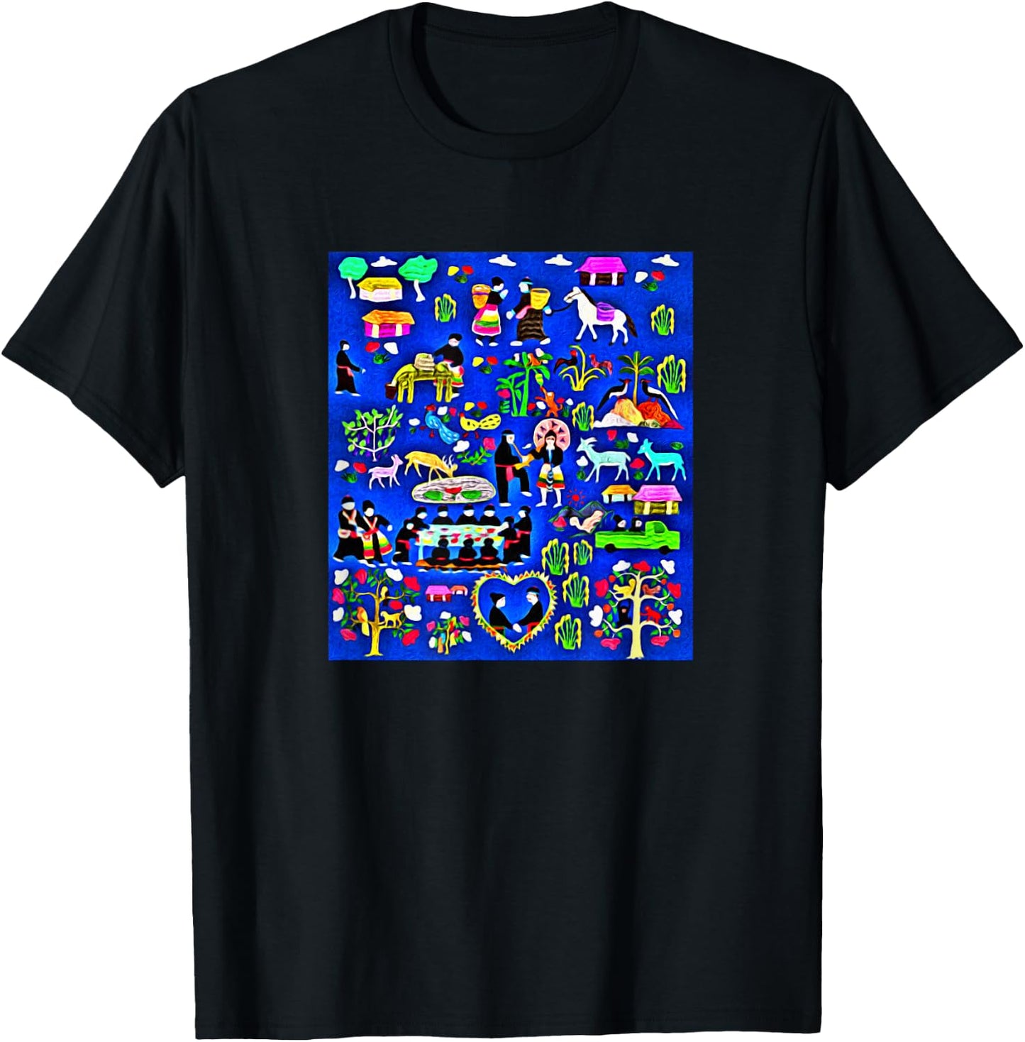 Hmong Love Story Spirit Lock T-Shirt - T-Shirt | Black