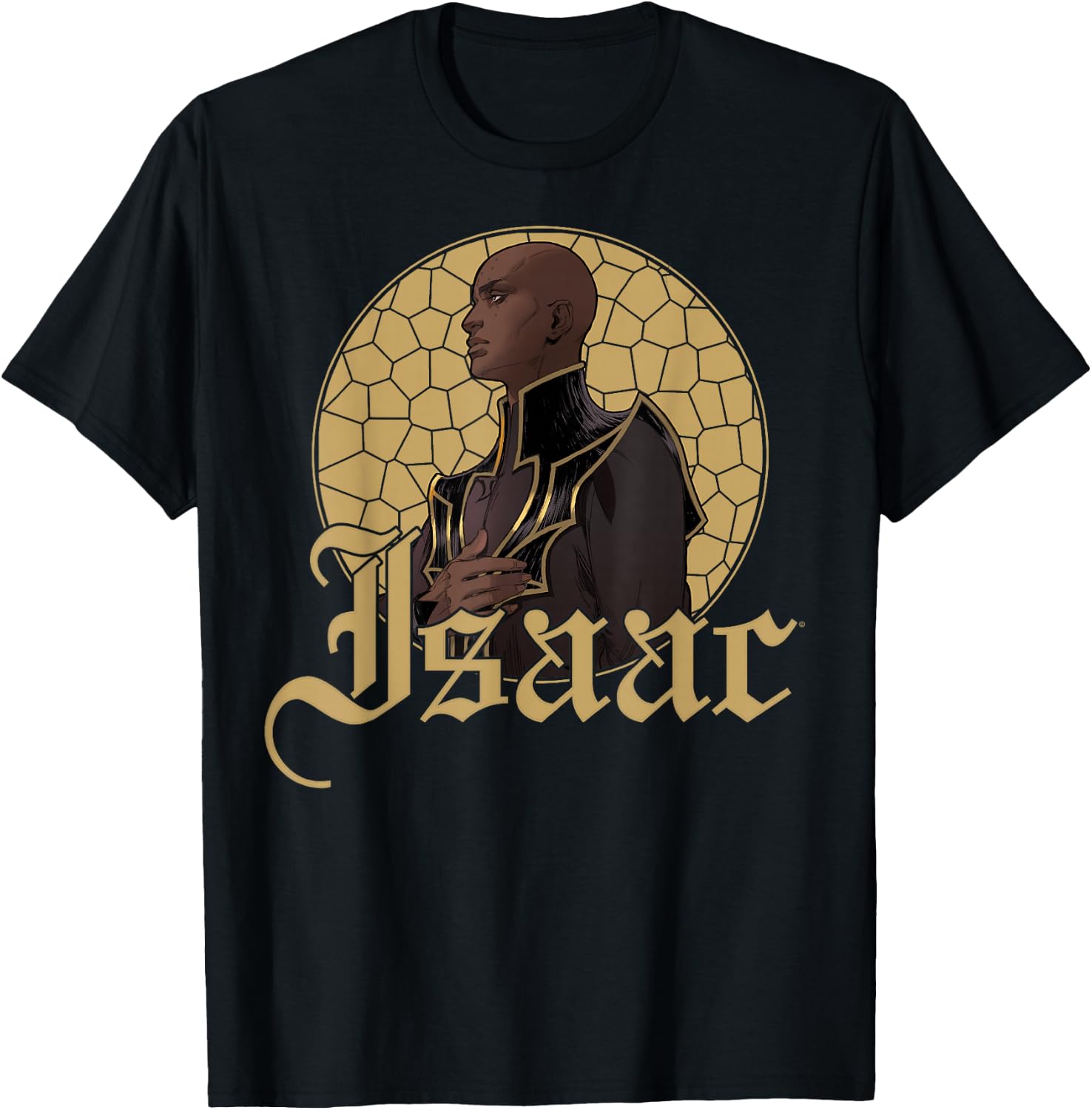 Netflix Castlevania Isaac Portrait T-Shirt - T-Shirt | Black
