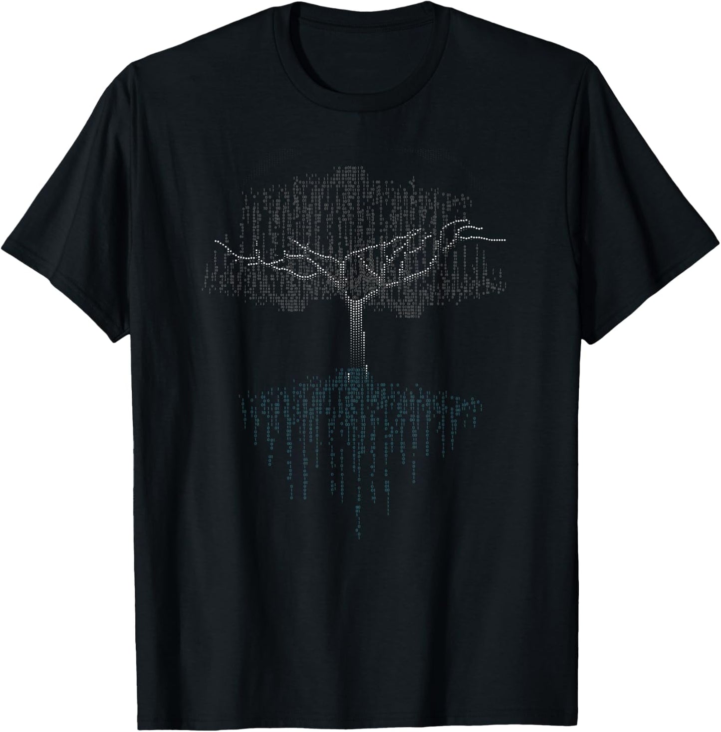 Binary Tree Computer Coding Code Programmer Gifts T-Shirt - T-Shirt | Black