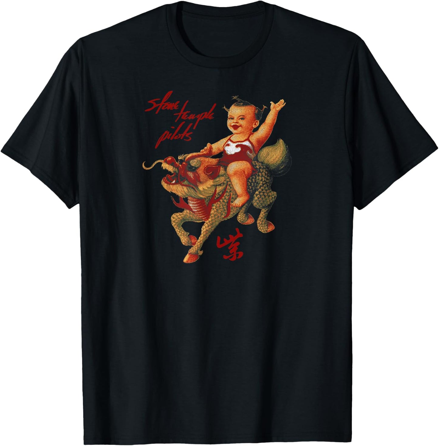 Stone Temple Pilots - Purple Artwork T-Shirt - T-Shirt | Black