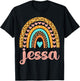 Jessa Jessa Name Birthday Shirt Gift T-Shirt - T-Shirt | Black