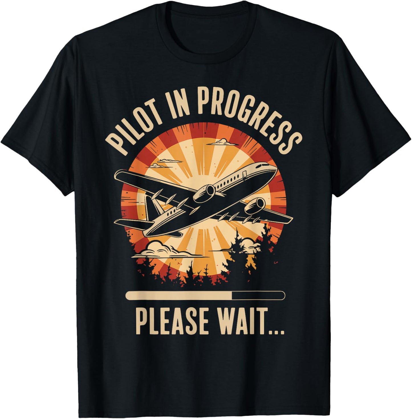 Pilot In Progress Future Pilot T-Shirt - T-Shirt | Black