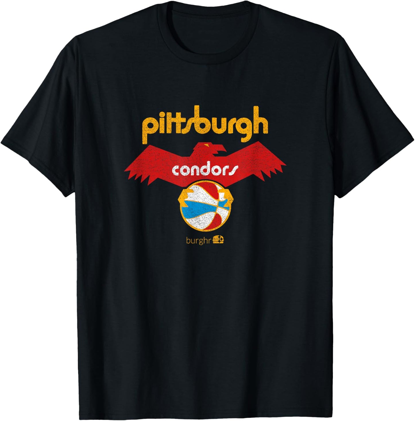 Pittsburgh Condors T-Shirt - T-Shirt | Black