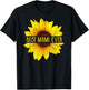 Funny Best Mami Ever Sunflower Apparel, Fun Grandma T-Shirt - T-Shirt | Black
