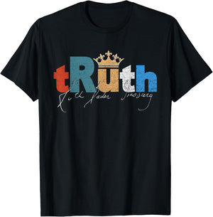 RBG Ruth Bader Ginsburg tRuth Crown Feminist Feminism Retro T-Shirt - T-Shirt | Black