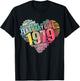 FEBRUARY GIRL 1979 Awesome Fabulous 45 Heart 45th Birthday T-Shirt - T-Shirt | Black