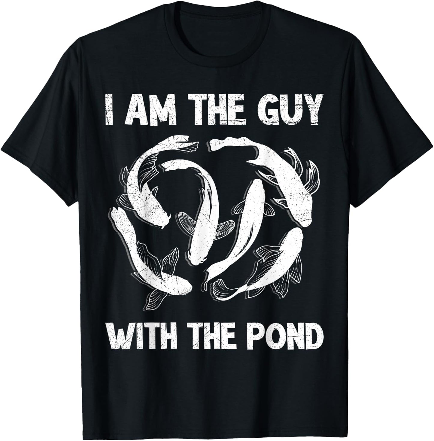 I'm the type with the pond Koi T-Shirt - T-Shirt | Black