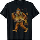 Northern Outdoors Bass Co. Men's Smallmouth Bass Fishing Bigfoot Fisherman , Black, Small T-Shirt - T-Shirt | Black