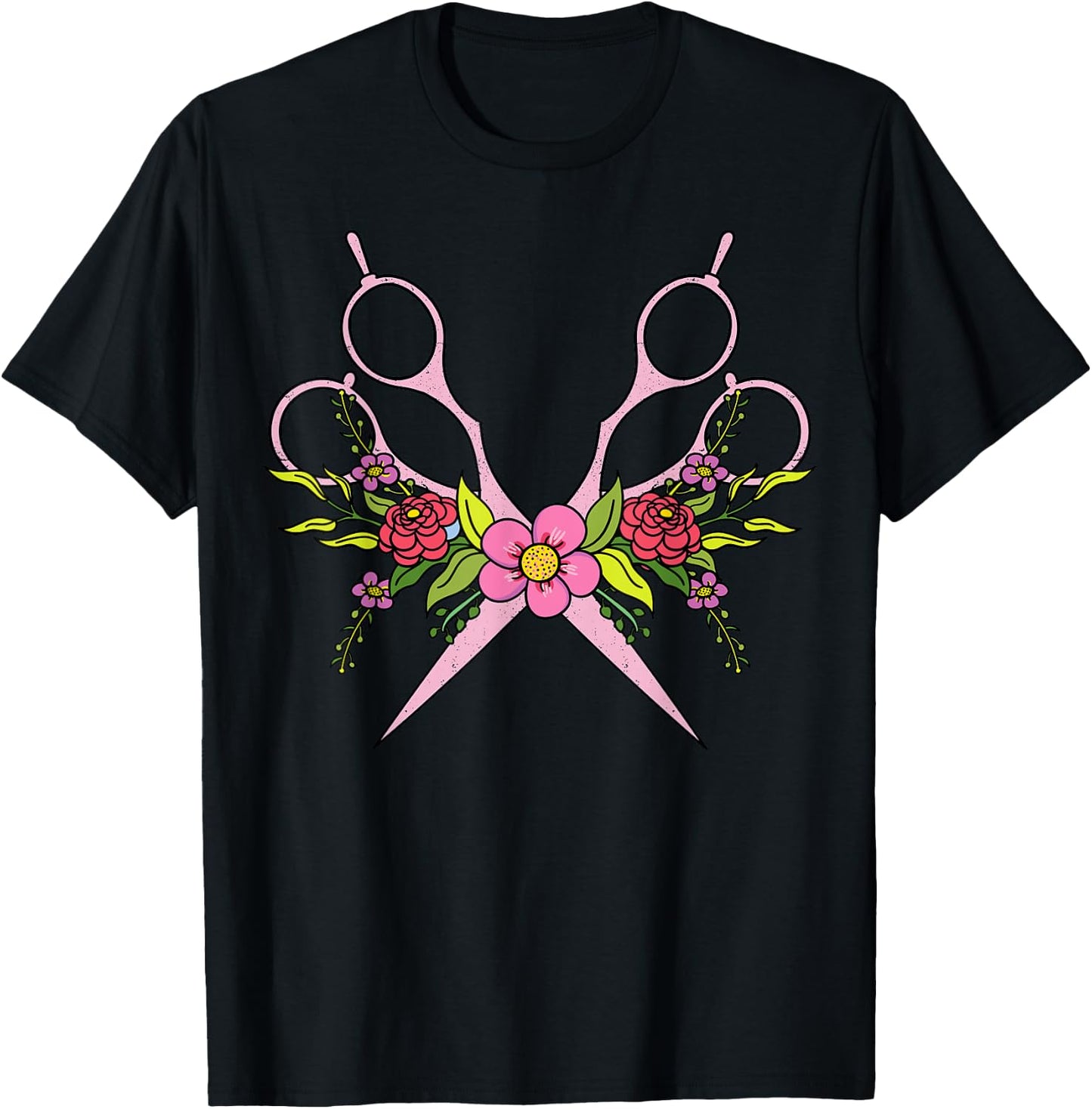 Hairstylist Beautician Hairdresser Hairstyling Hairdressing T-Shirt - T-Shirt | Black
