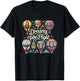 Funny Dreams Take Flight Hot Air Balloon Journey T-Shirt - T-Shirt | Black