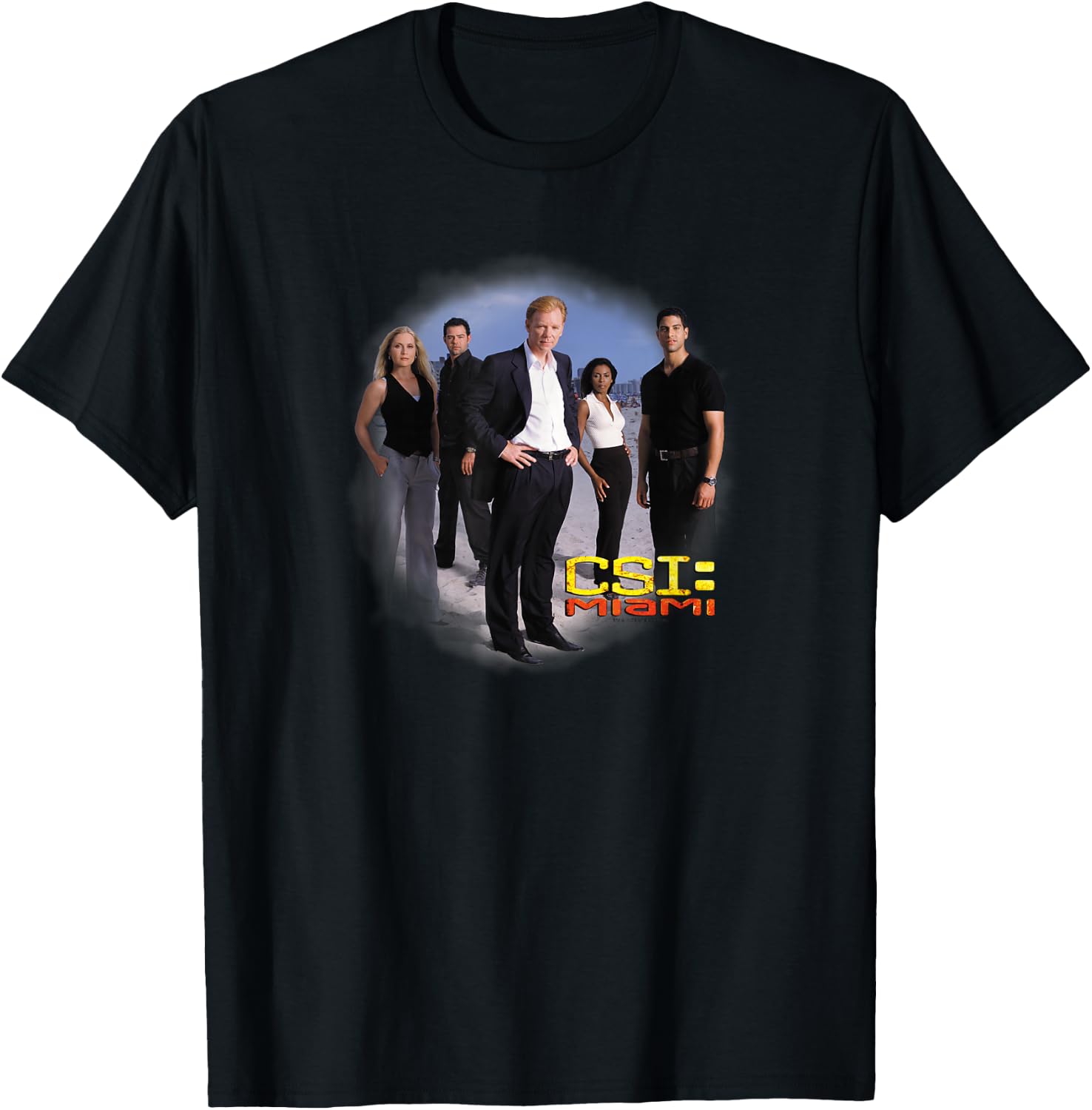 CSI Miami Cast T-Shirt - T-Shirt | Black
