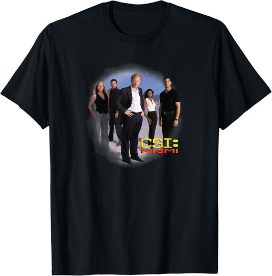CSI Miami Cast T-Shirt - T-Shirt | Black