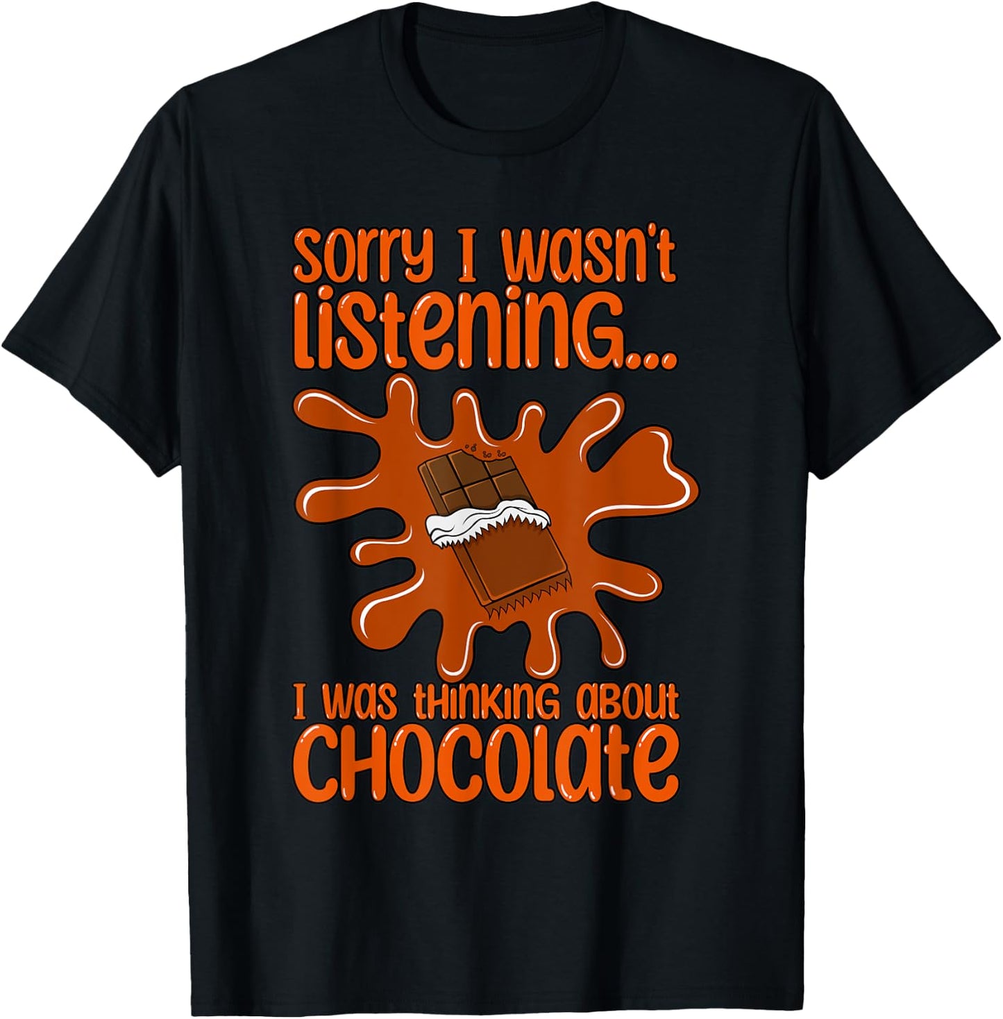 Thinking About Dark Chocolate Cocoa Expert T-Shirt - T-Shirt | Black