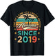 Awesome Since 2019 One Of A Kind Limited Edition Birthday T-Shirt - T-Shirt | Black