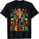 Dabbing Nacho Cinco de Mayo Shirt Women Men Lets Fiesta T-Shirt - T-Shirt | Black