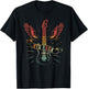 Lets Rock Rock n Roll Guitar Retro Lovers T-Shirt - T-Shirt | Black