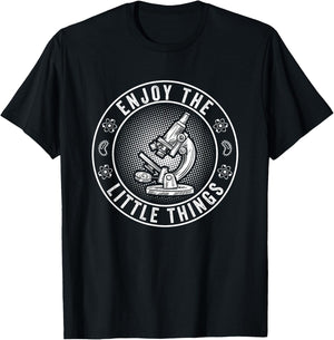 Biologist Microscope | Biology Biologist Science Gift T-Shirt - T-Shirt | Black