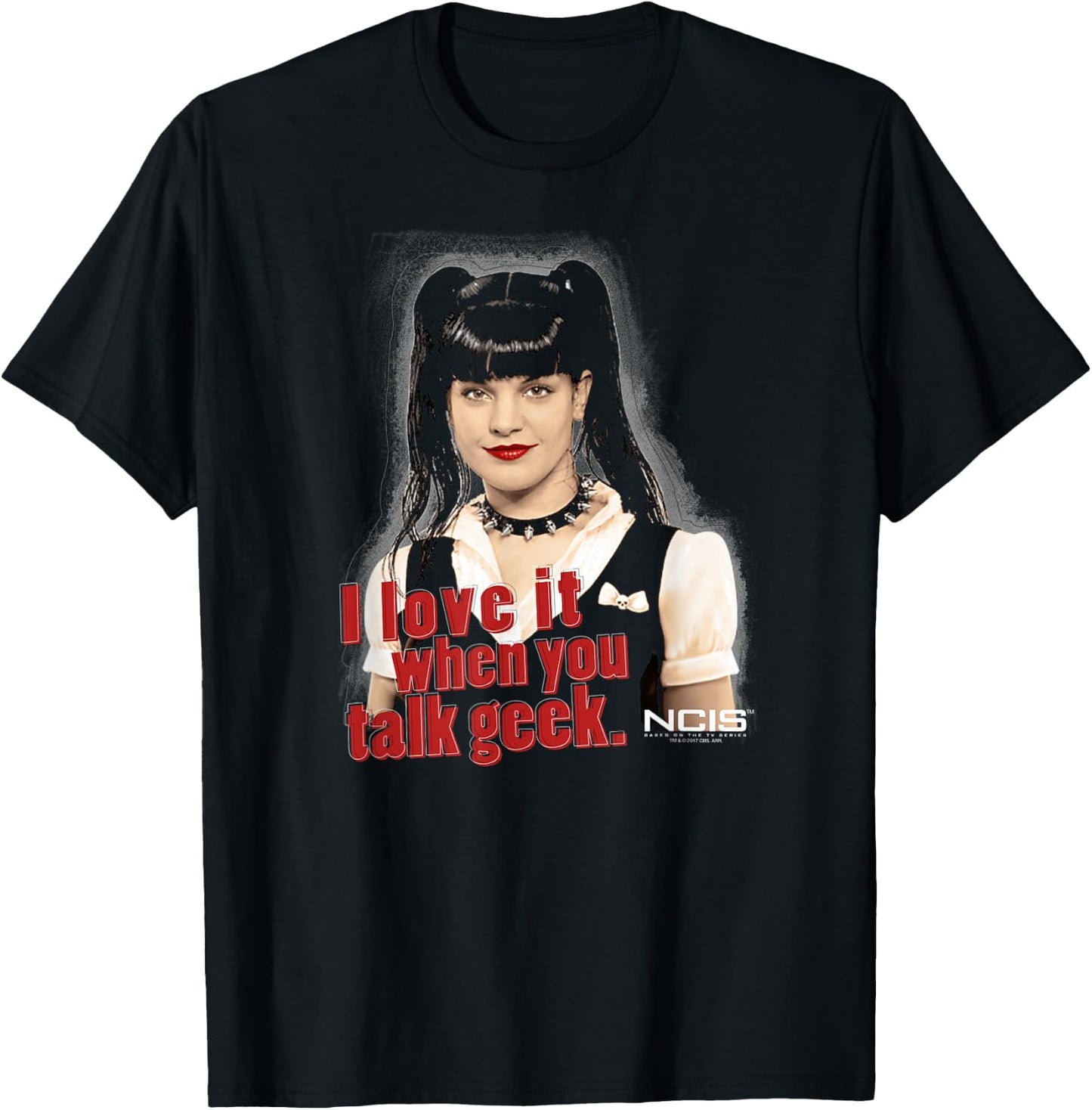 NCIS Abby Geek Talk T-Shirt - T-Shirt | Black