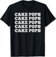 Cake Pops Retro Cake Pop T-Shirt - T-Shirt | Black