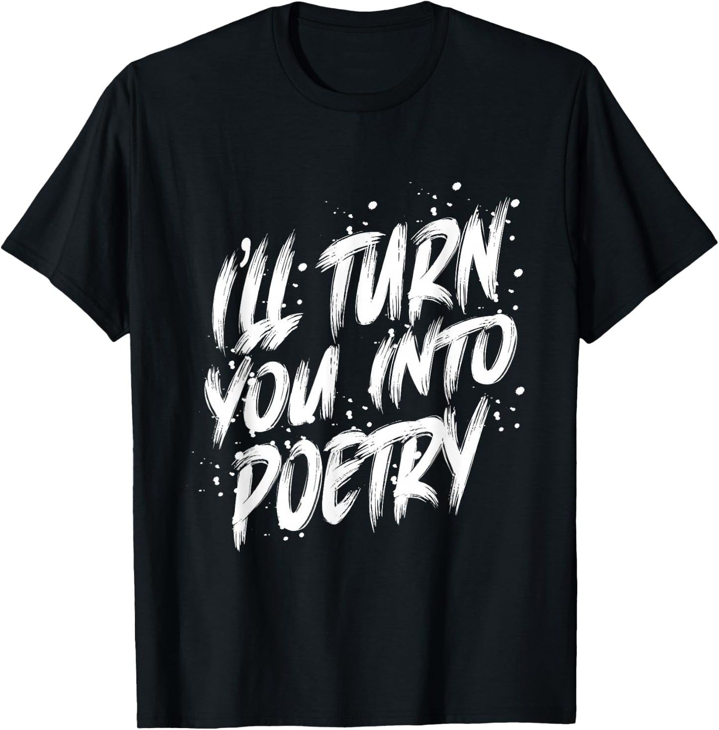 Soulsearcher transform into the poetry T-Shirt - T-Shirt | Black