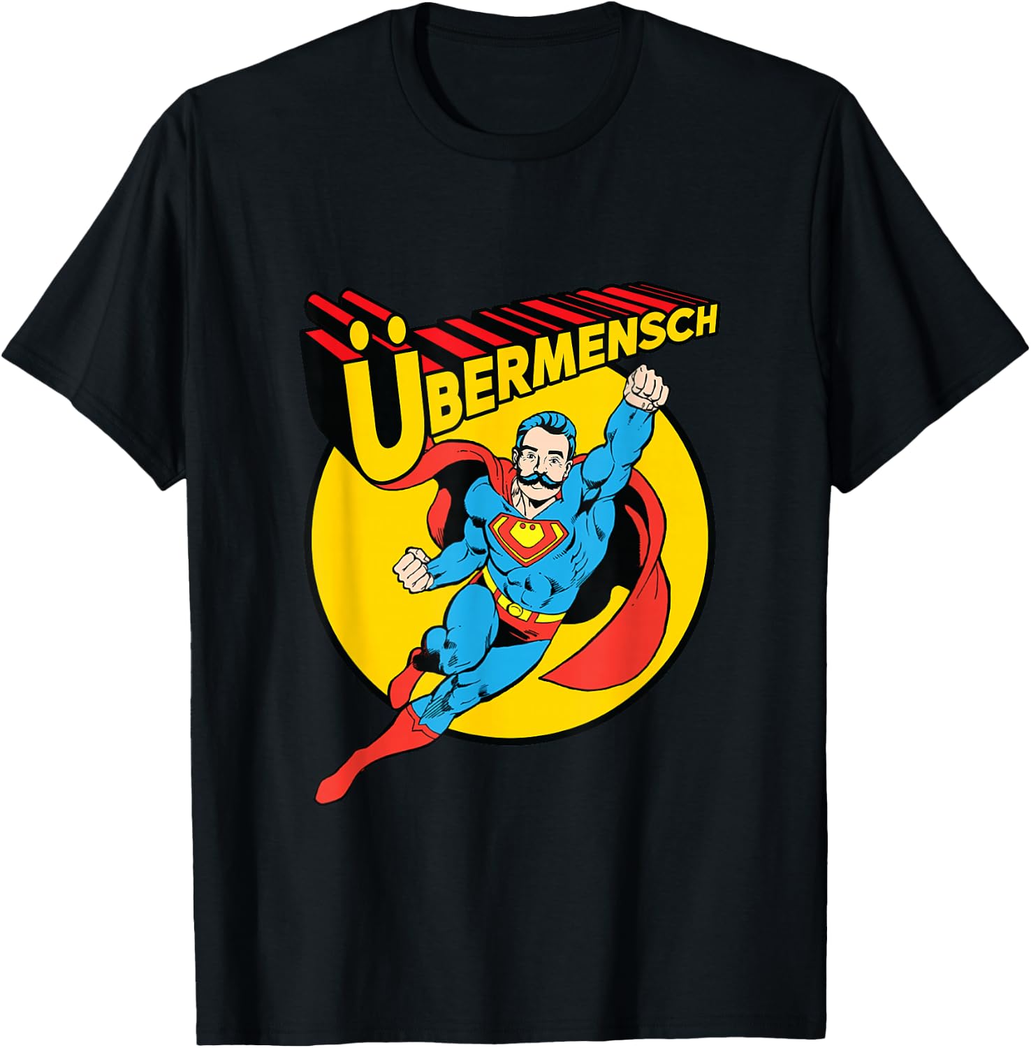 Ubermensch Super Human T-Shirt - T-Shirt | Black