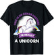 This Is My Human Costume I'm Really A Unicorn T-Shirt - T-Shirt | Black
