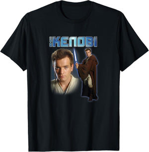Star Wars Obi-Wan Kenobi Jedi Portrait T-Shirt - T-Shirt | Black
