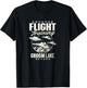 Area 51 UFO Groom Lake Advance Flight training T Shirt T-Shirt - T-Shirt | Black