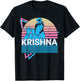 Krishna Hindu God Ancient Hindu Mythology T-Shirt - T-Shirt | Black