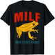 M.ILF Man I Love Frogs Funny Tree Frog Quote Vintage Style T-Shirt - T-Shirt | Black