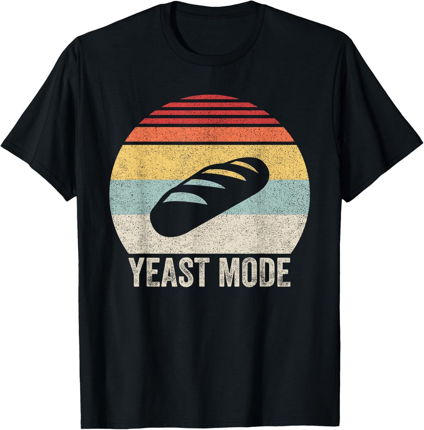 Vintage Retro Yeast Mode Shirt Bread Maker Baking Baker Gift T-Shirt - T-Shirt | Black