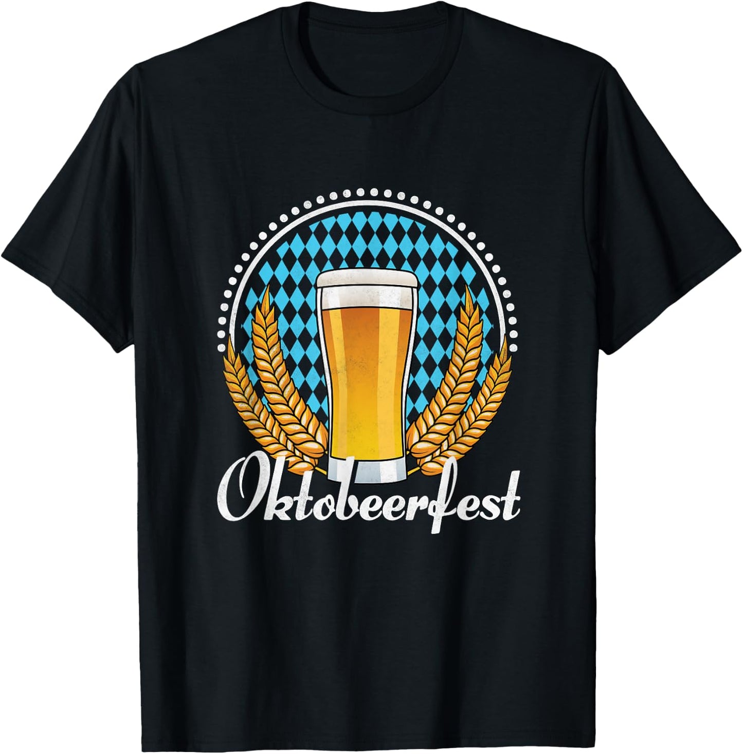 Octobeerfest, Beer Day Oktoberfest T-Shirt - T-Shirt | Black