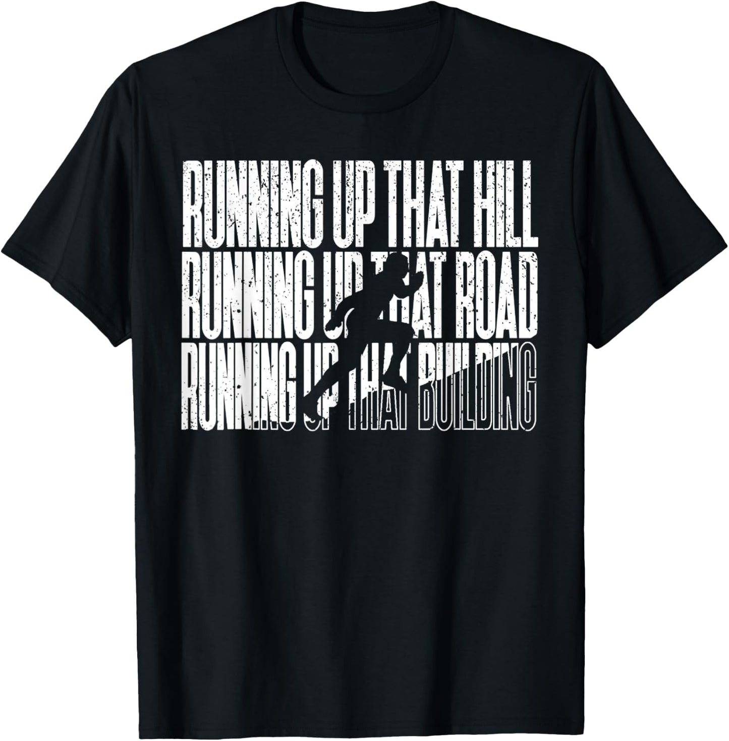 Vintage Running Up That Hill T-Shirt - T-Shirt | Black