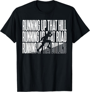 Vintage Running Up That Hill T-Shirt - T-Shirt | Black